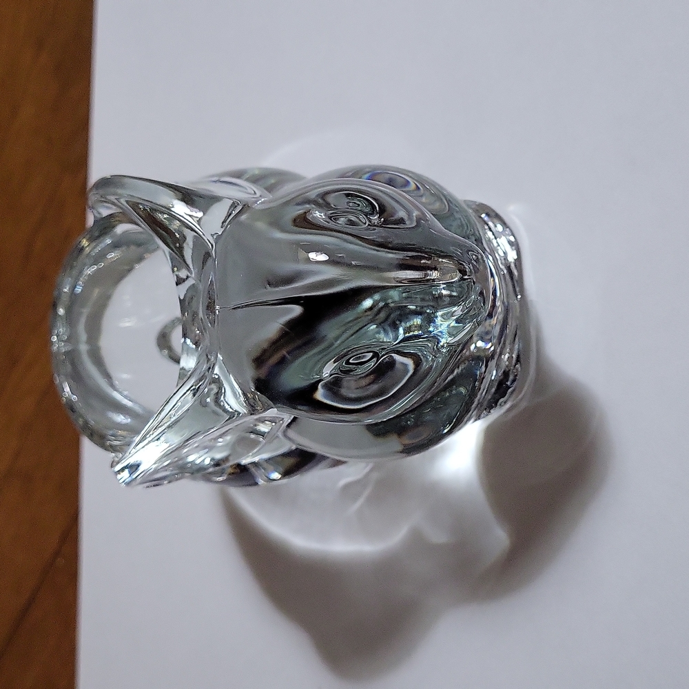Vintage Indiana Glass Rabbit Votive Holder - Picture 2 of 6